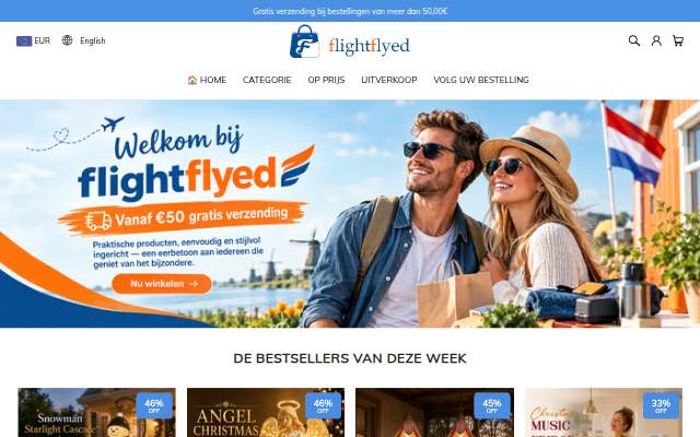 Flightflyed storefront