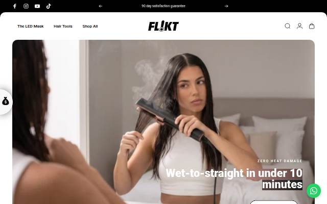 FLIKT storefront