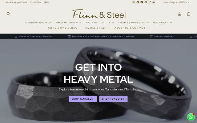 Flinn And Steel storefront