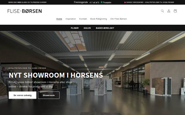 FliseBørsen Aps storefront