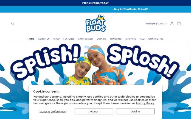 FloatBuds storefront