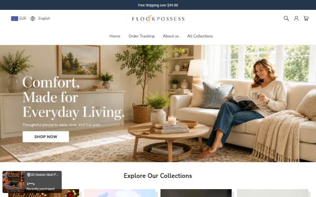 Flockpossess storefront
