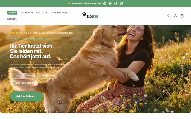 flofrei.com storefront