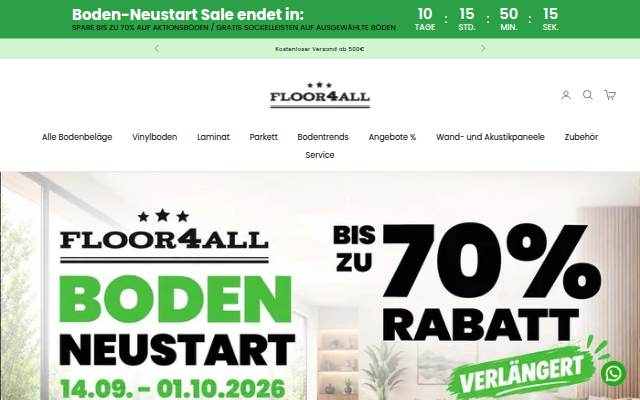 Floor4all storefront