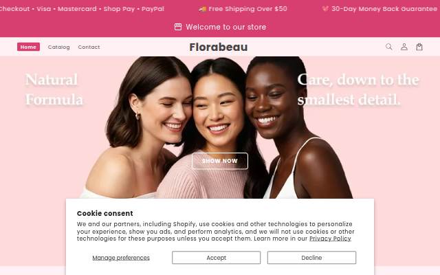 Florabeau storefront