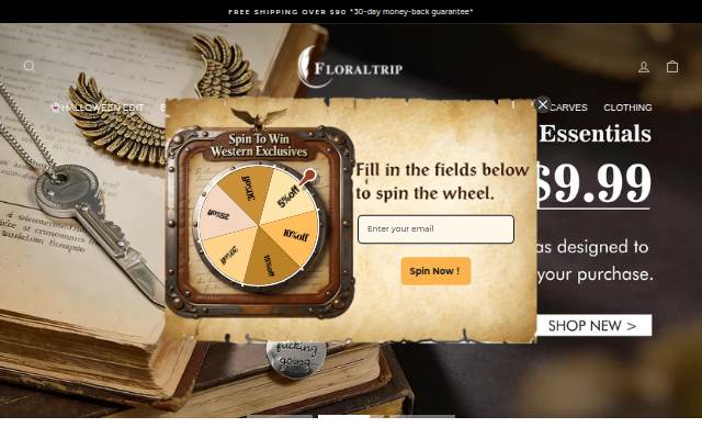 FloralTrip storefront