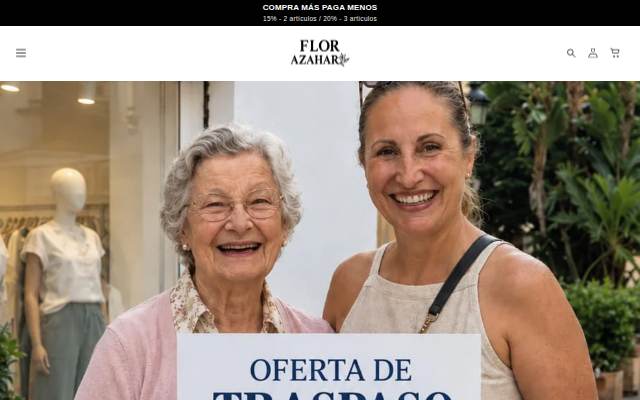 Flor Azahar storefront