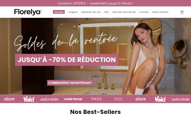 Florelya storefront