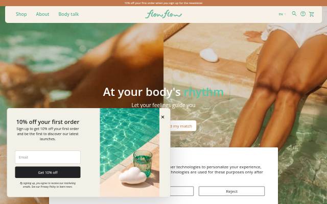 FlowFlow France storefront