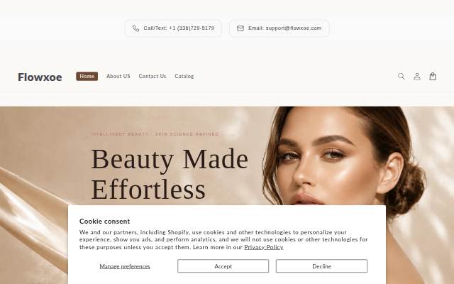Flowxoe storefront