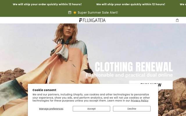 Fluxgateia storefront