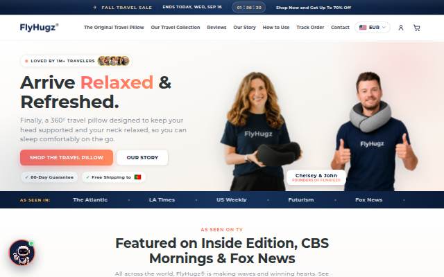 FlyHugz® storefront
