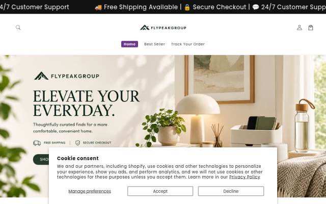 flypeakgroup storefront