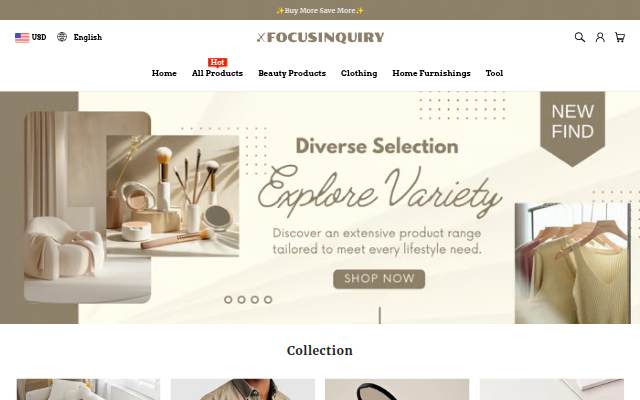 Montra da FOCUSINQUIRY