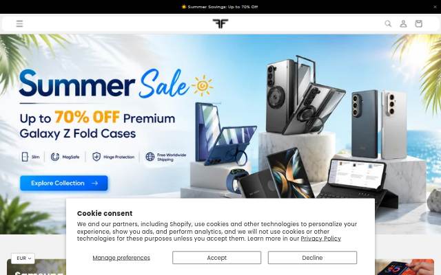 FOLDOFF storefront