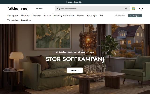 Startseite von Folkhemmet