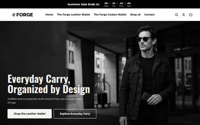 FORGE storefront