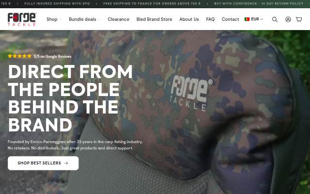 Forgetackledirect storefront