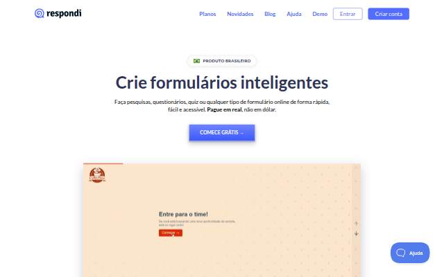 Respondi App: Crie formulários online e automatize processos storefront