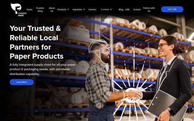 Sustainable Paper &amp; Packaging Solutions Worldwide storefront
