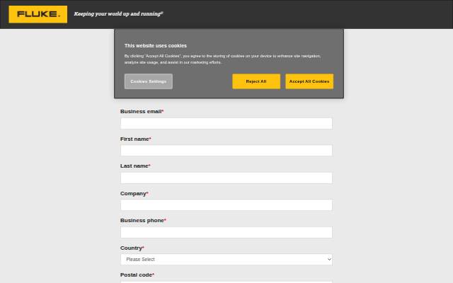 Startseite von Contact Me