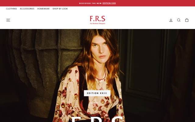 F.R.S For Restless Sleepers storefront
