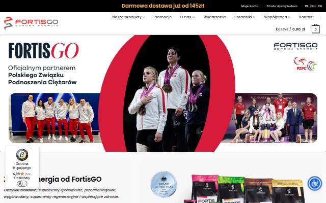 FortisGO --- storefront