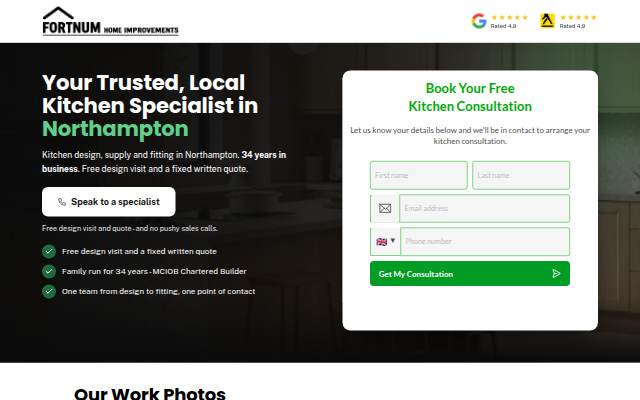 Your Trusted, Local Kitchen Specialist in Northampton storefront