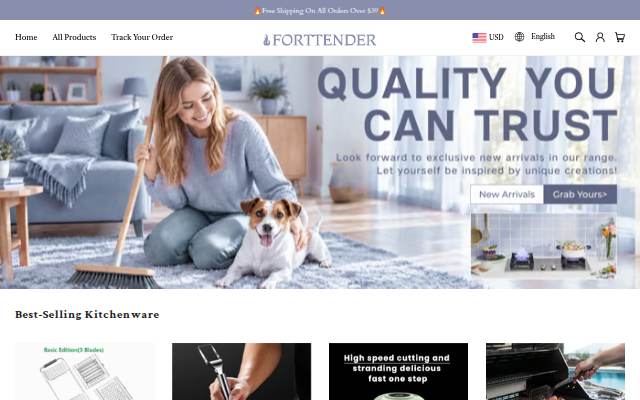 forttender storefront