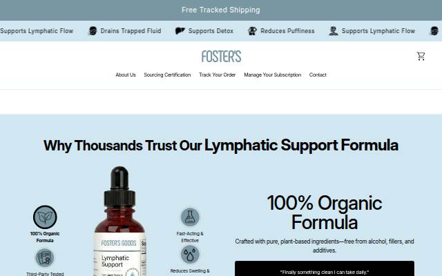 Montra da Foster's Goods