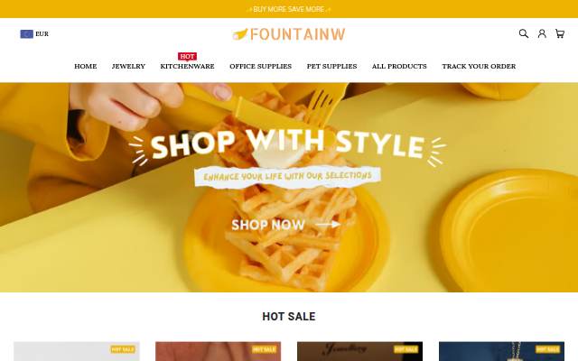 FOUNTAINW storefront
