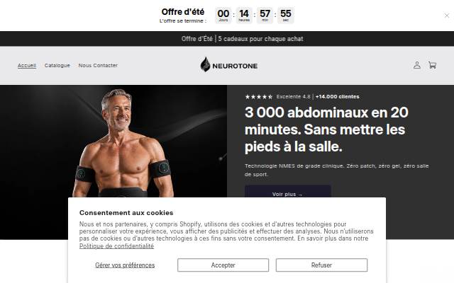 Neurotone storefront