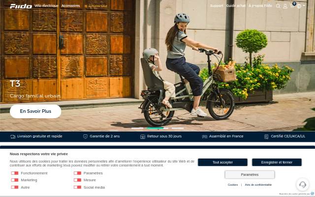 fiido.fr storefront