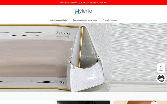 Centre commercial en ligne storefront
