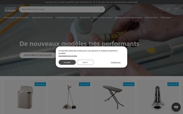Startseite von Joseph Joseph FR