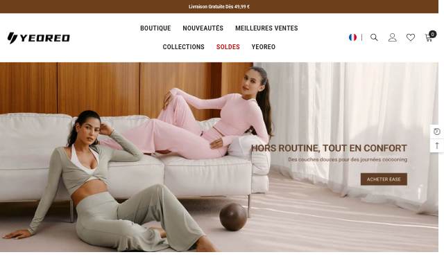 Yeoreo FR storefront