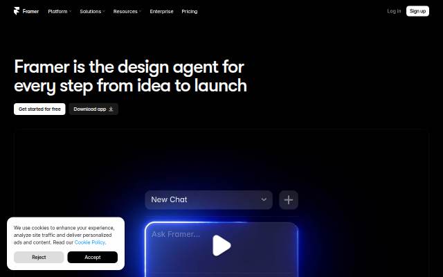 Framer storefront