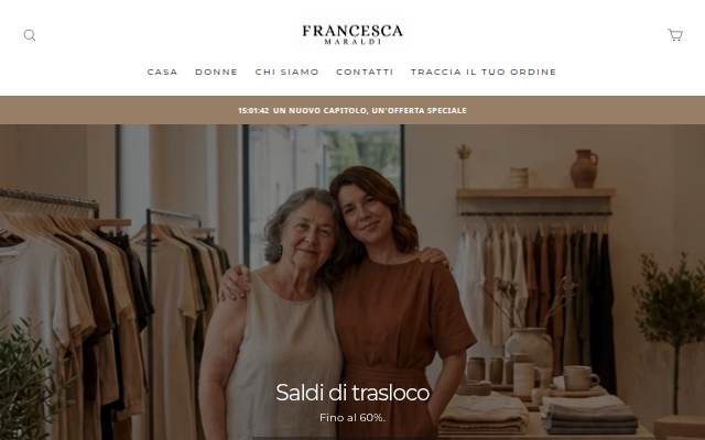 Francesca Maraldi storefront