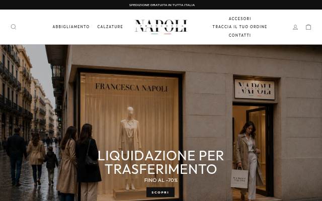 Montra da Francesca Napoli