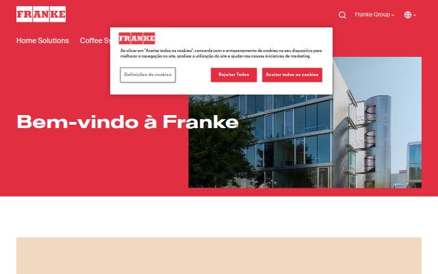 Franke storefront
