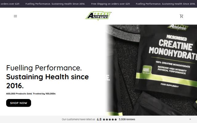 Startseite von Freak Athletics