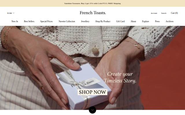 French Toasts storefront