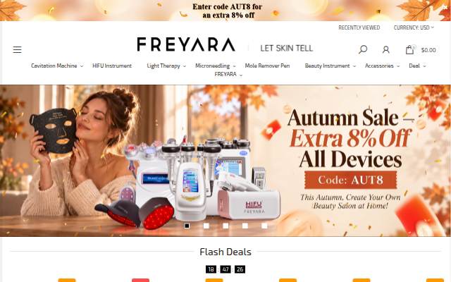Freyara Official storefront