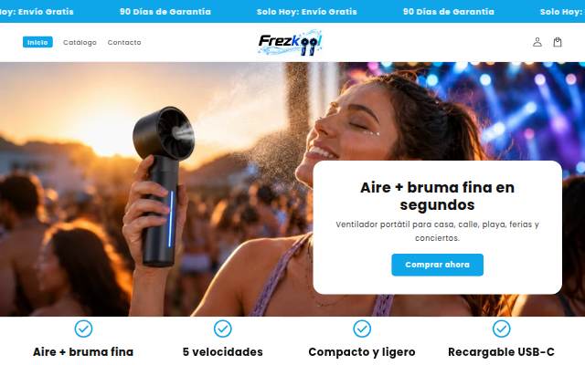 Frezkool storefront
