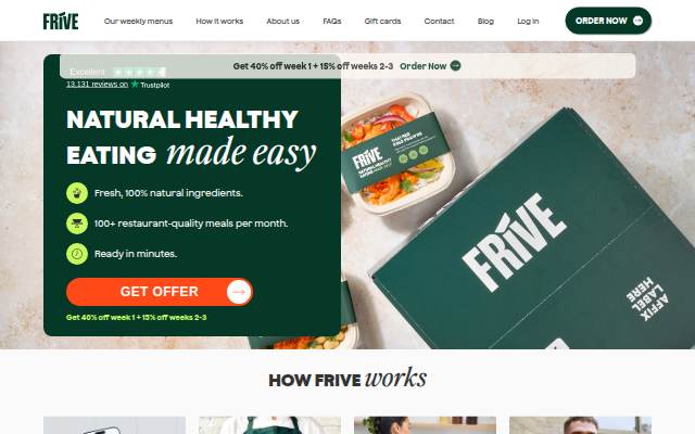Frive storefront