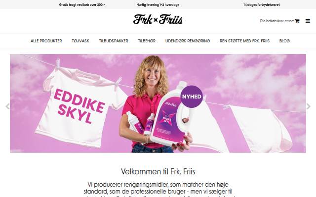 Escaparate de Frk. Friis