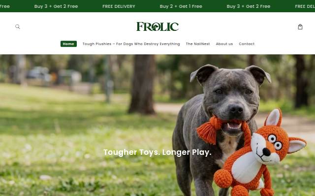 Frolic storefront