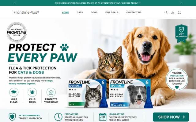 FrontlinePlus® storefront