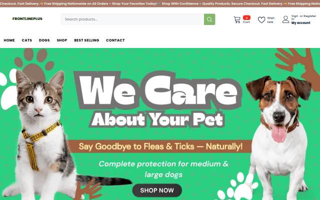 frontlineplus storefront
