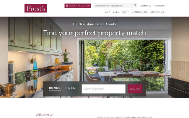 Estate Agents &amp; Letting Agents Hertfordshire &amp; Bedfordshire storefront
